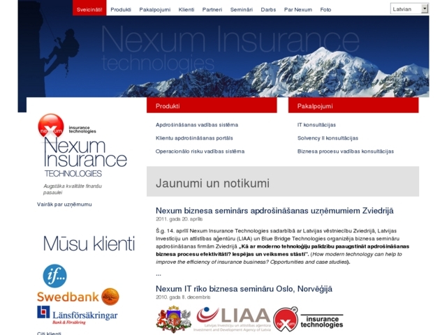 Nexum insurance technologies, SIA